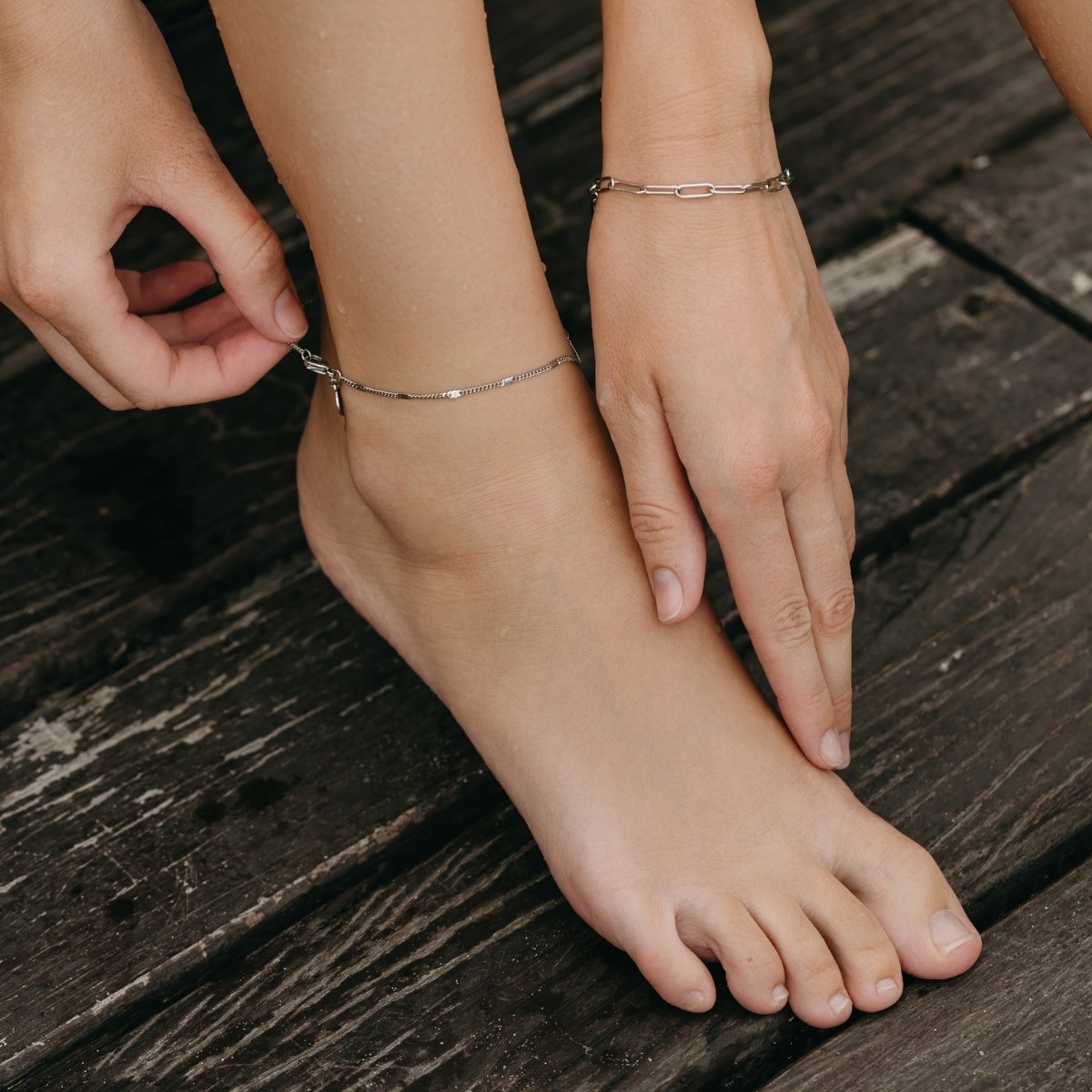 ZENARA Anklet Silver