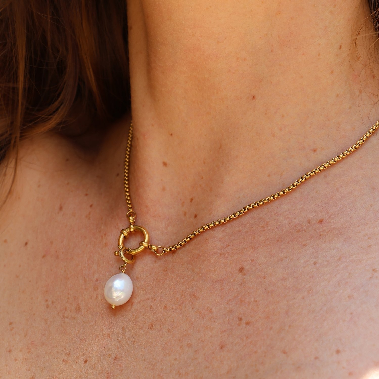 PEARL Charm Gold