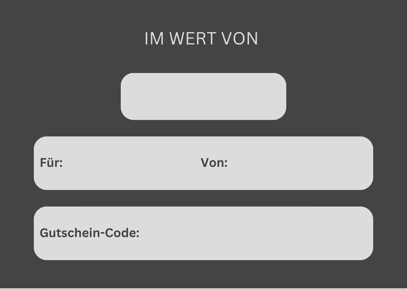 Gift card 100 CHF