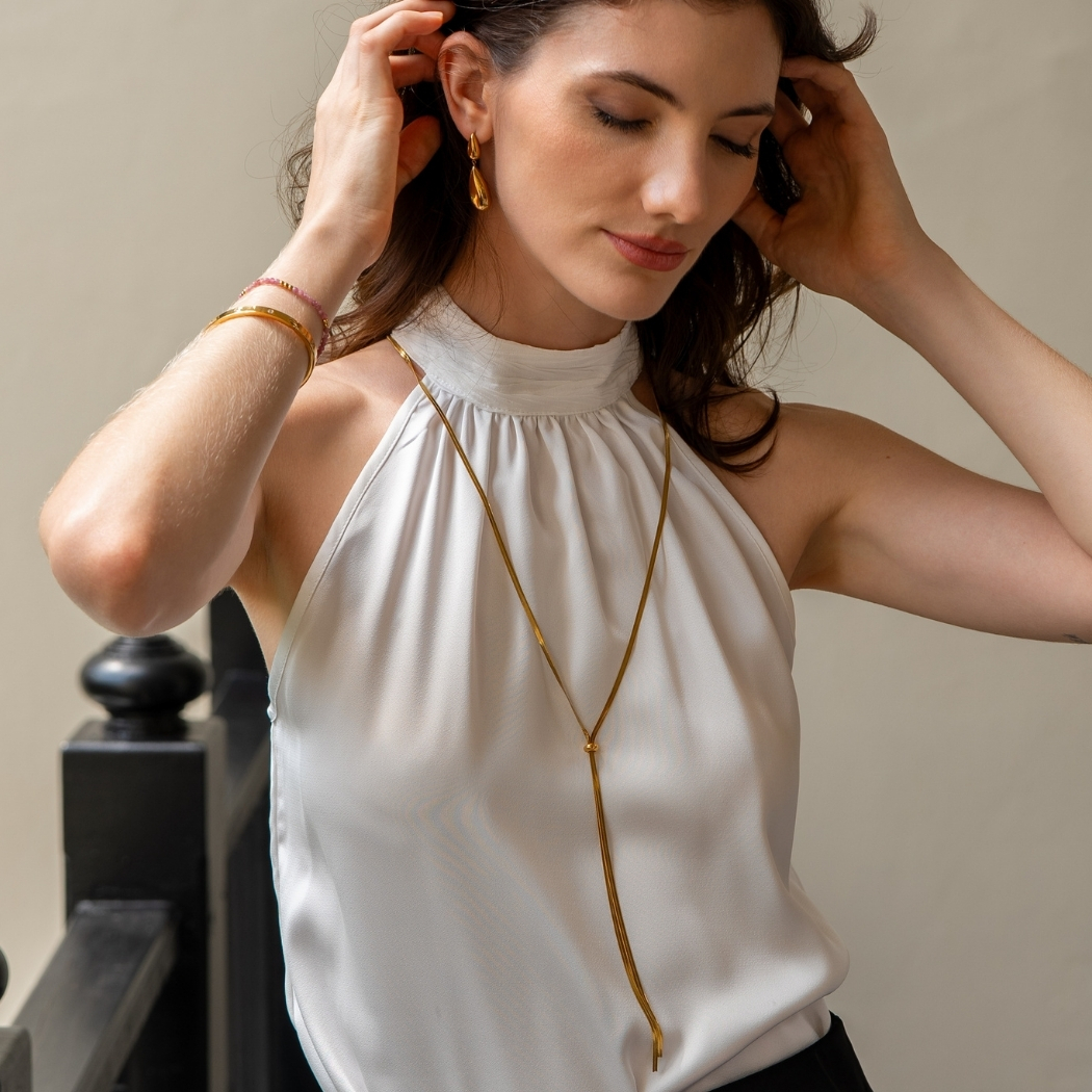 AMALIA Studs | Earring Gold