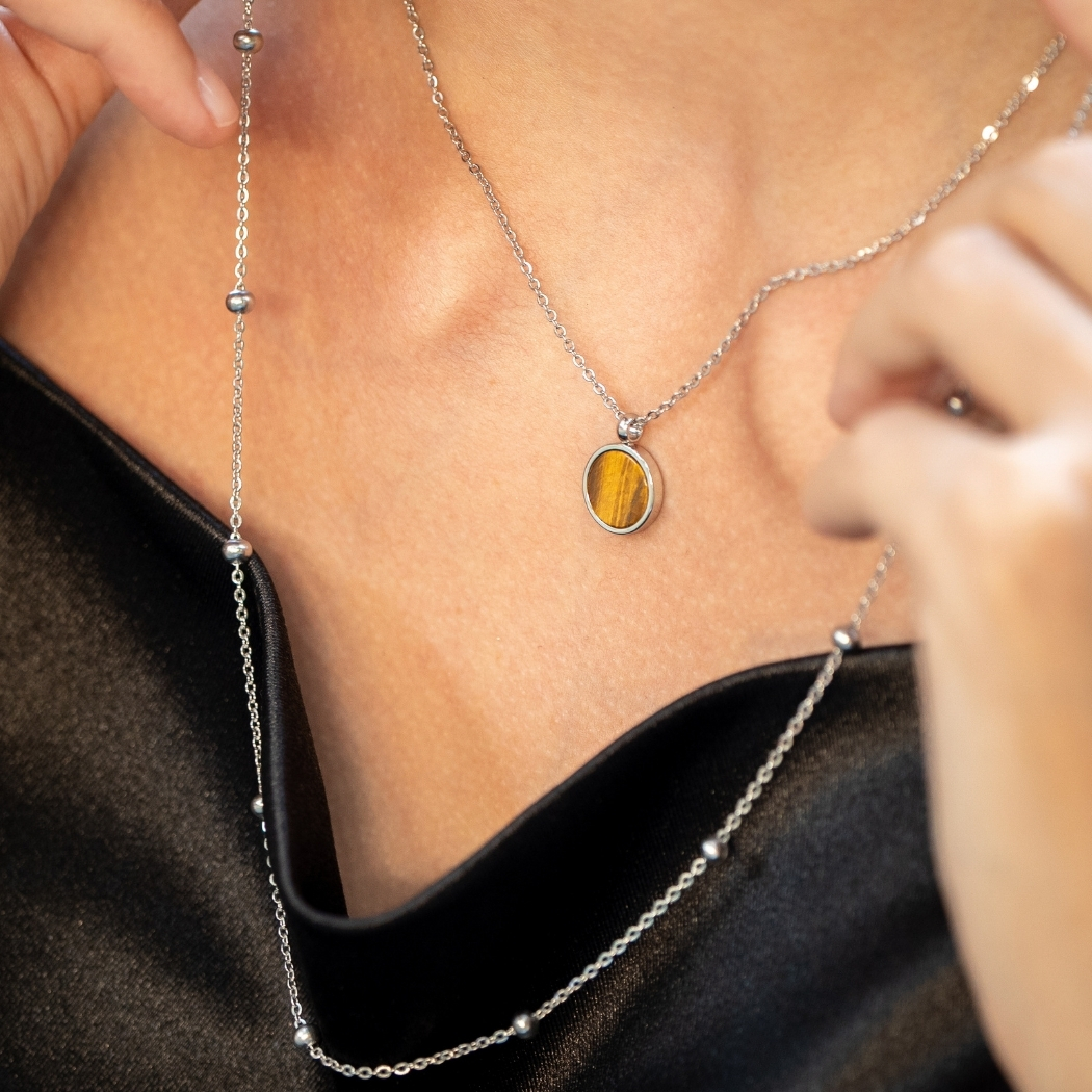 KELARA Necklace Silver