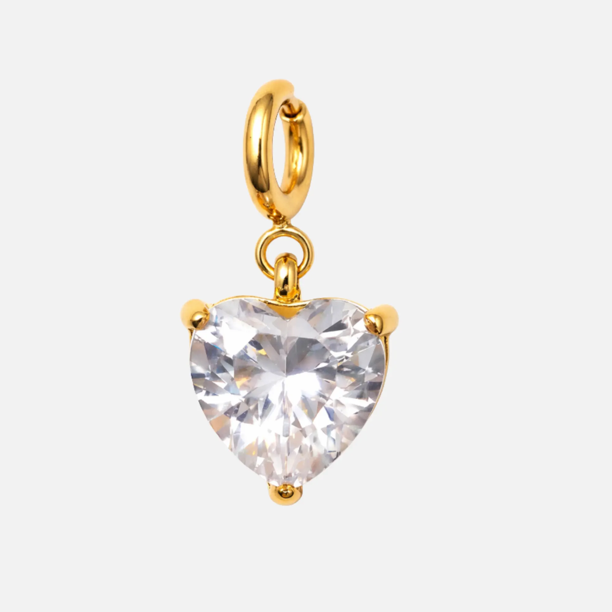 HEART Charm (wasserfest)
