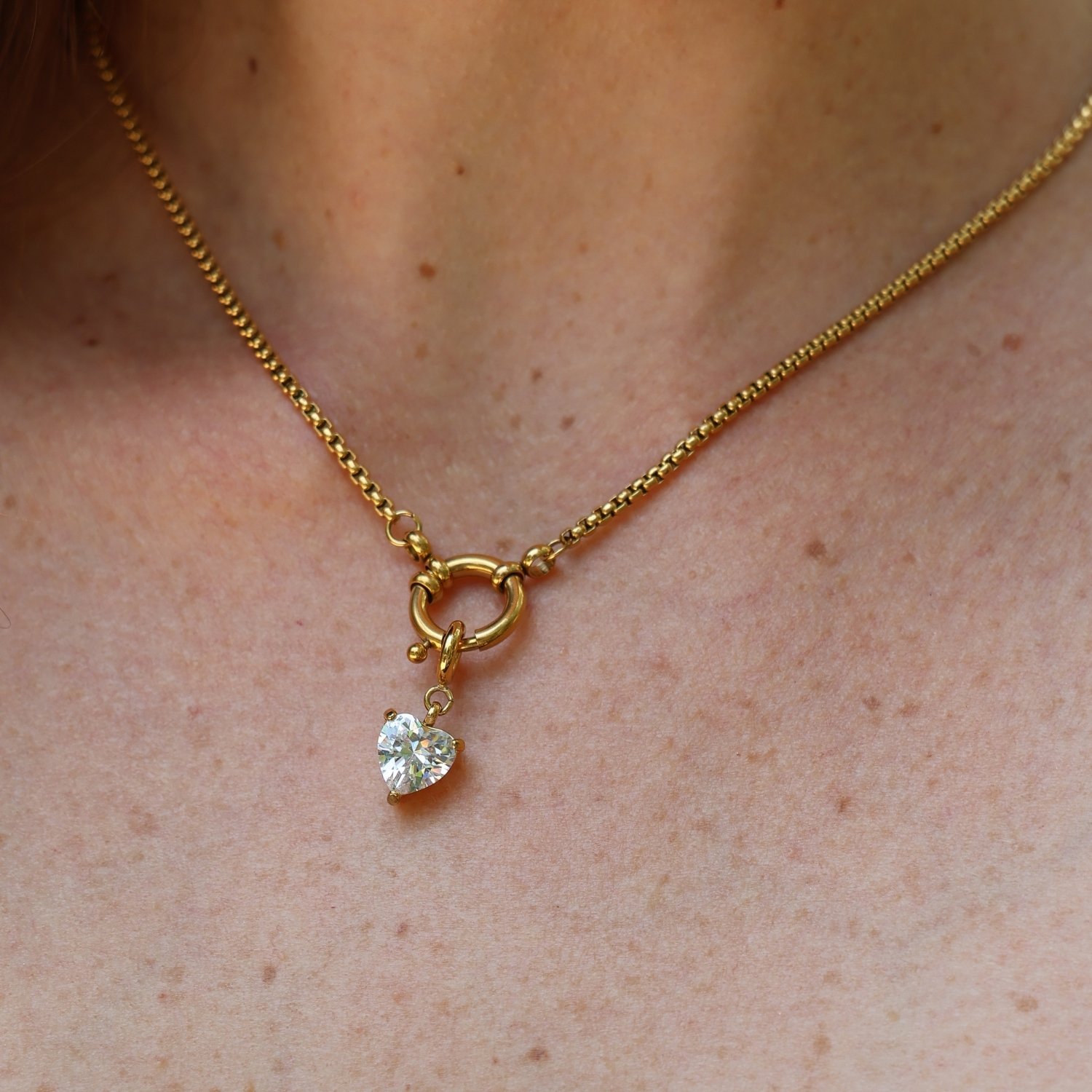 HEART Charm Gold