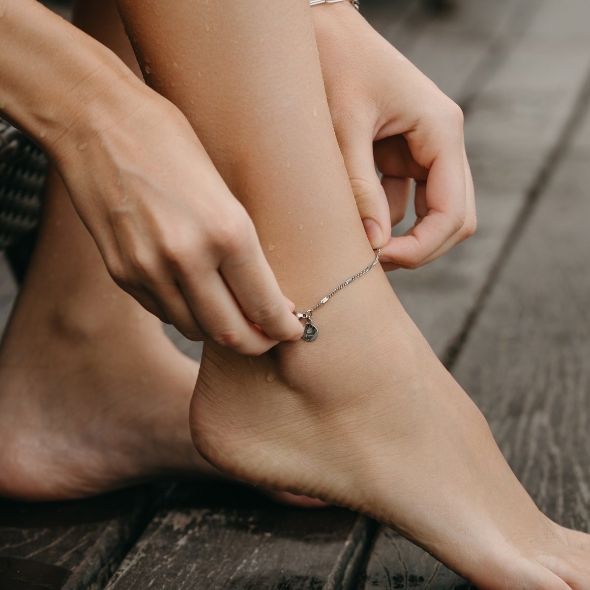 ZENARA Anklet Silver