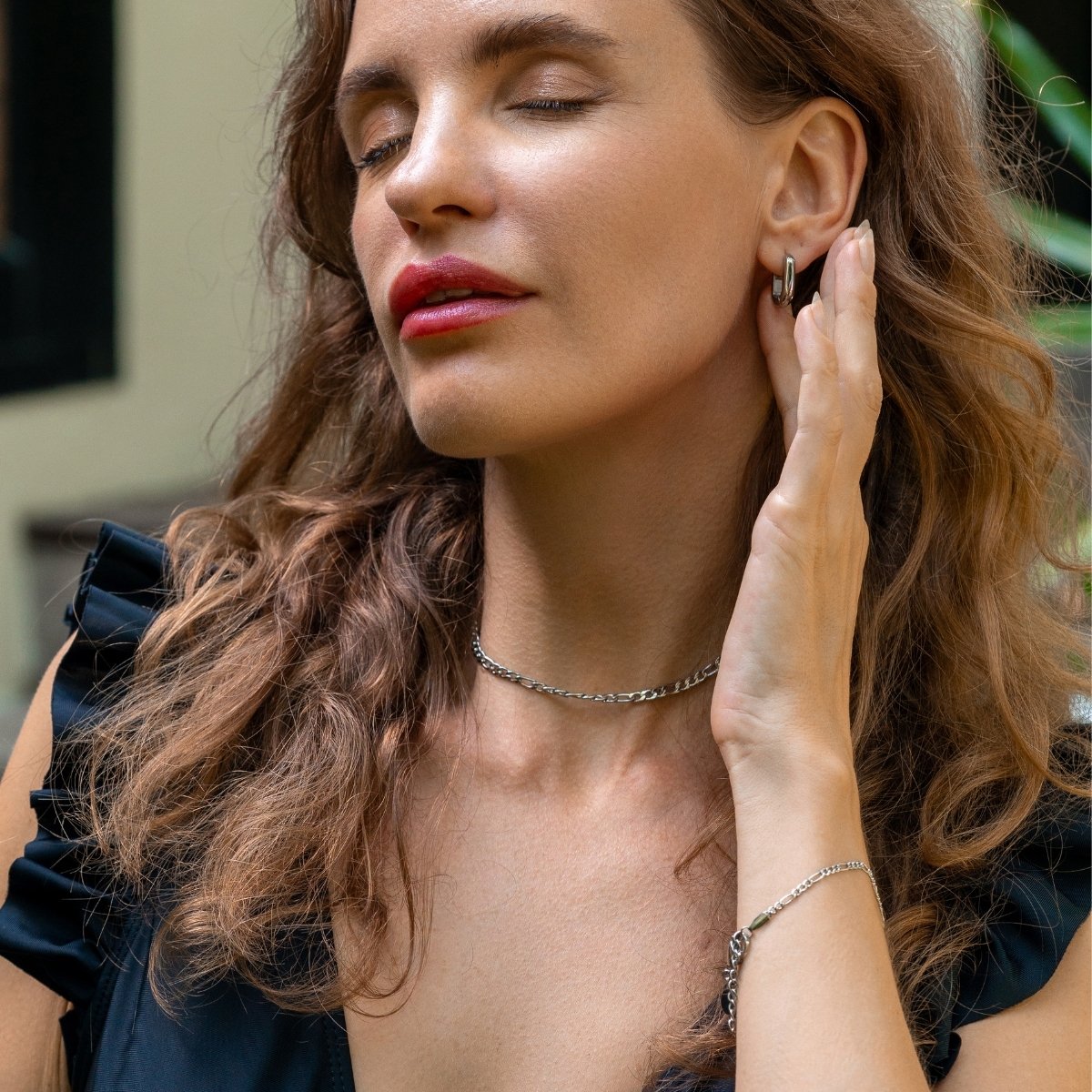 NAYLA Necklace Silver