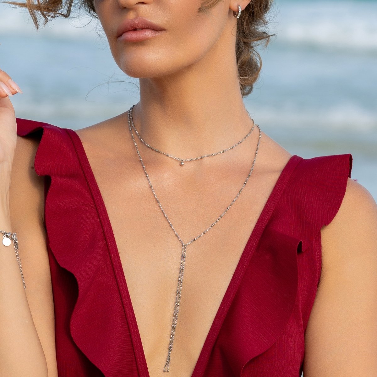 MELIRI Necklace Silver