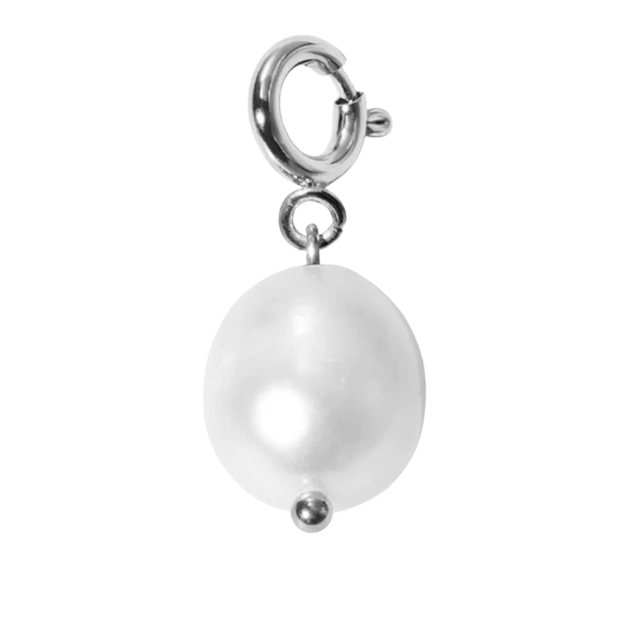 PEARL Charm Silver