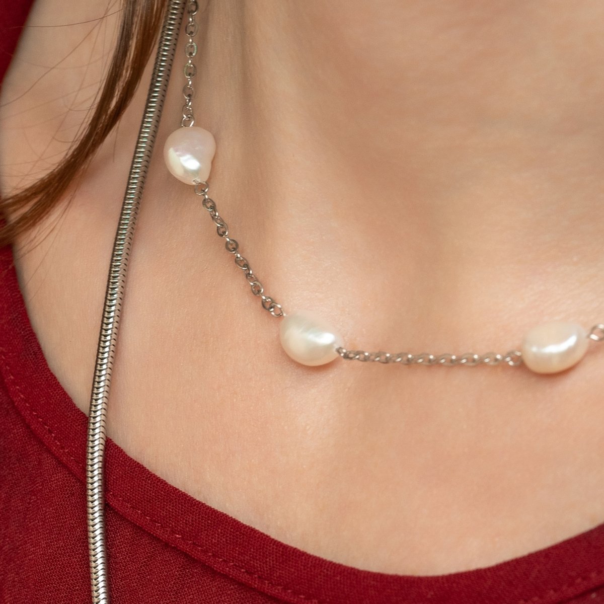KIRA Necklace Silver