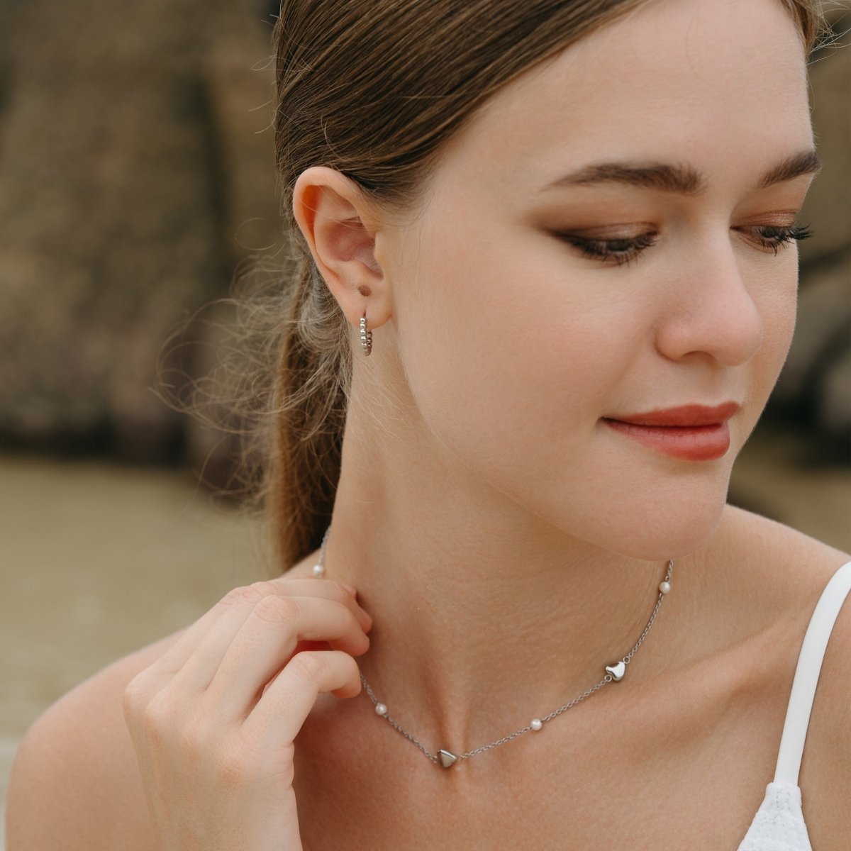 ELLE Necklace Silver