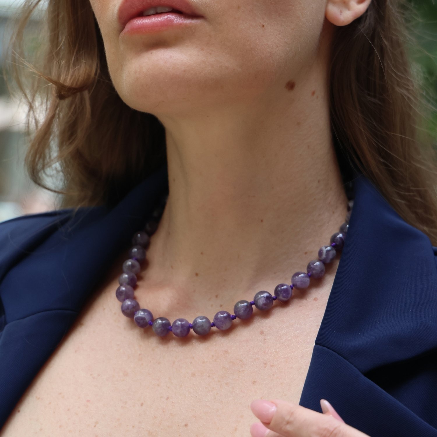 AURA Halskette Amethyst