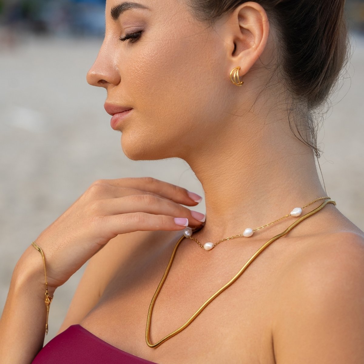 KIRA Necklace Gold