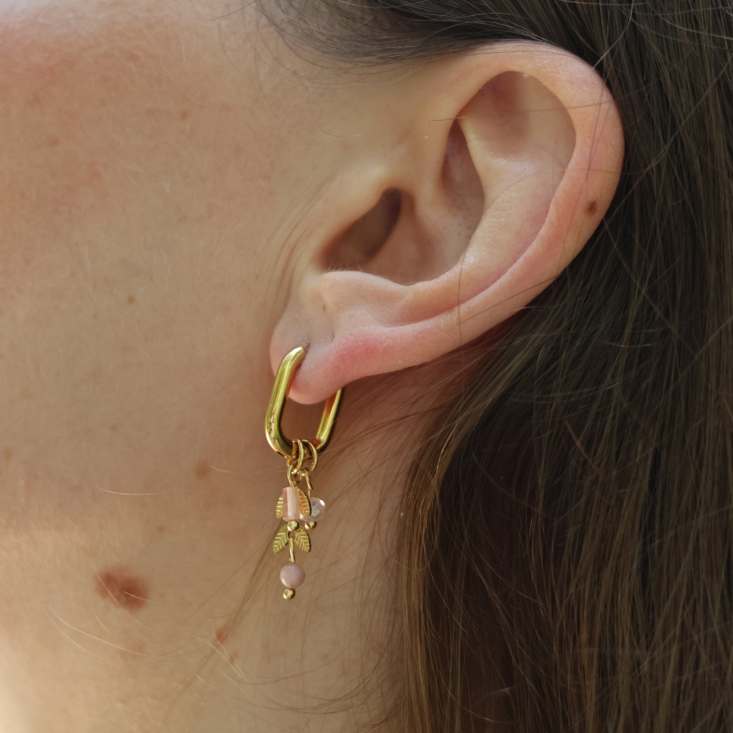 MARY Gold/Rose Huggie (waterproof)
