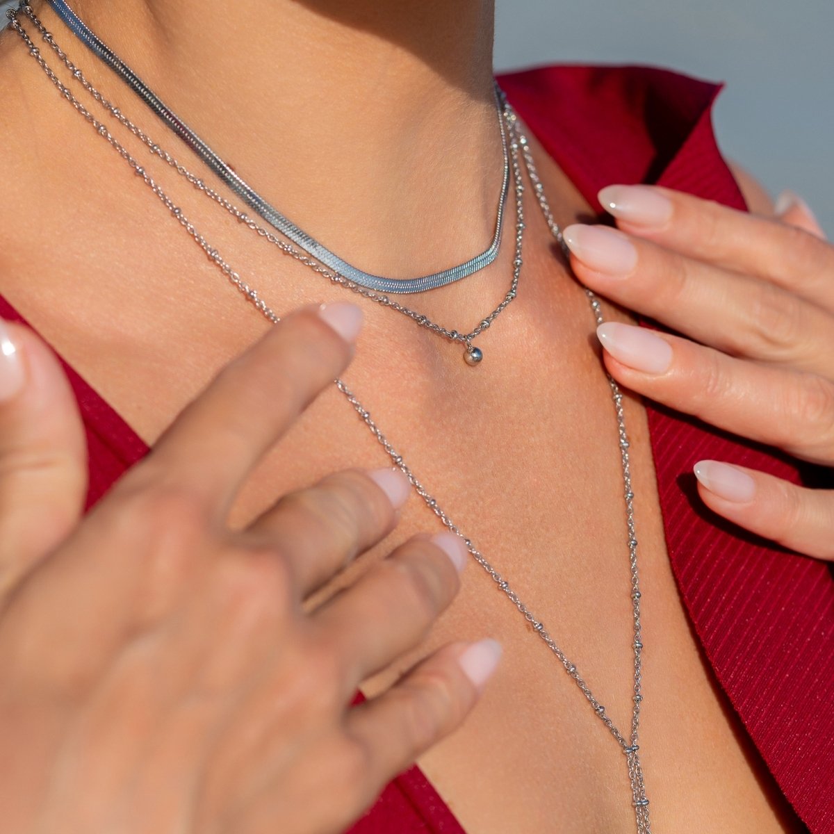 MELIRI Necklace Silver