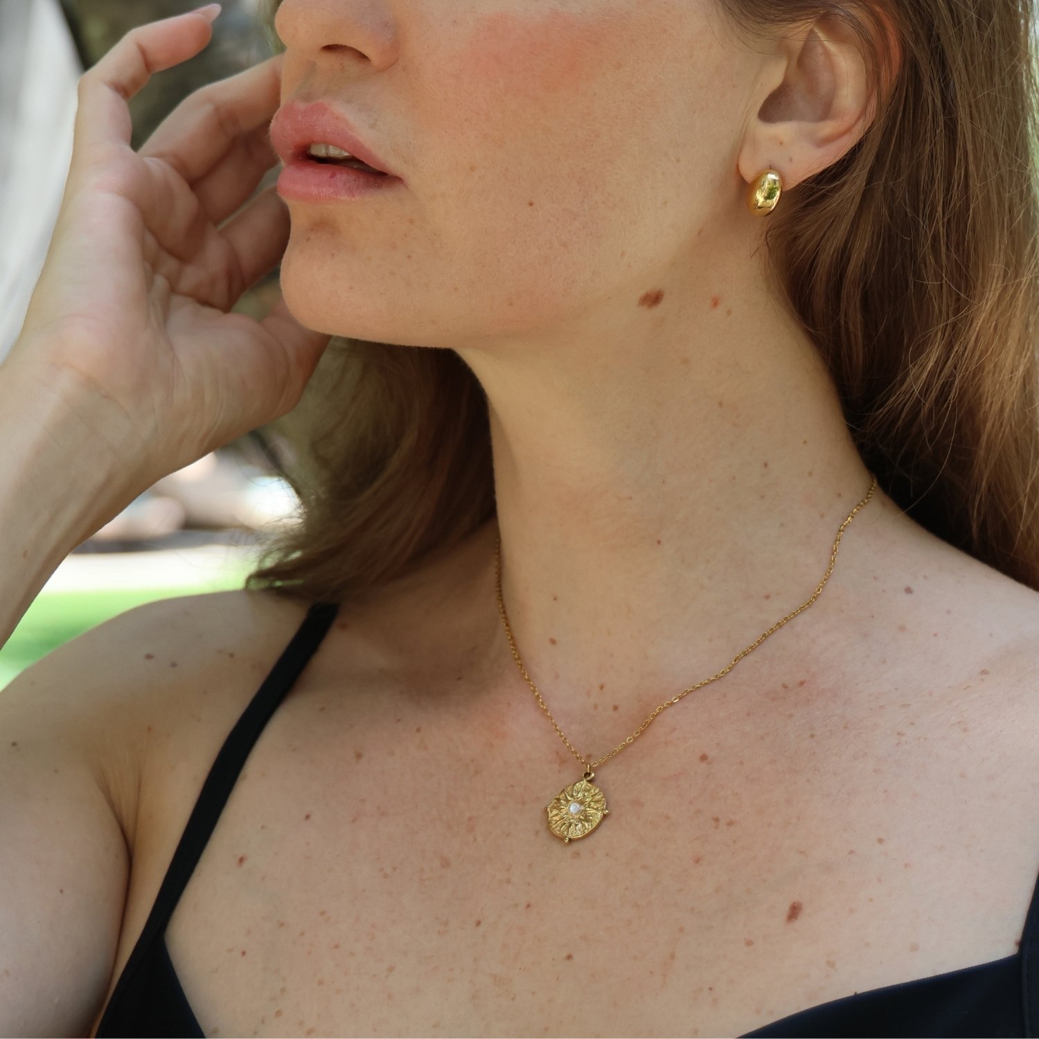 LARA Ohrstecker | Ohrring Gold