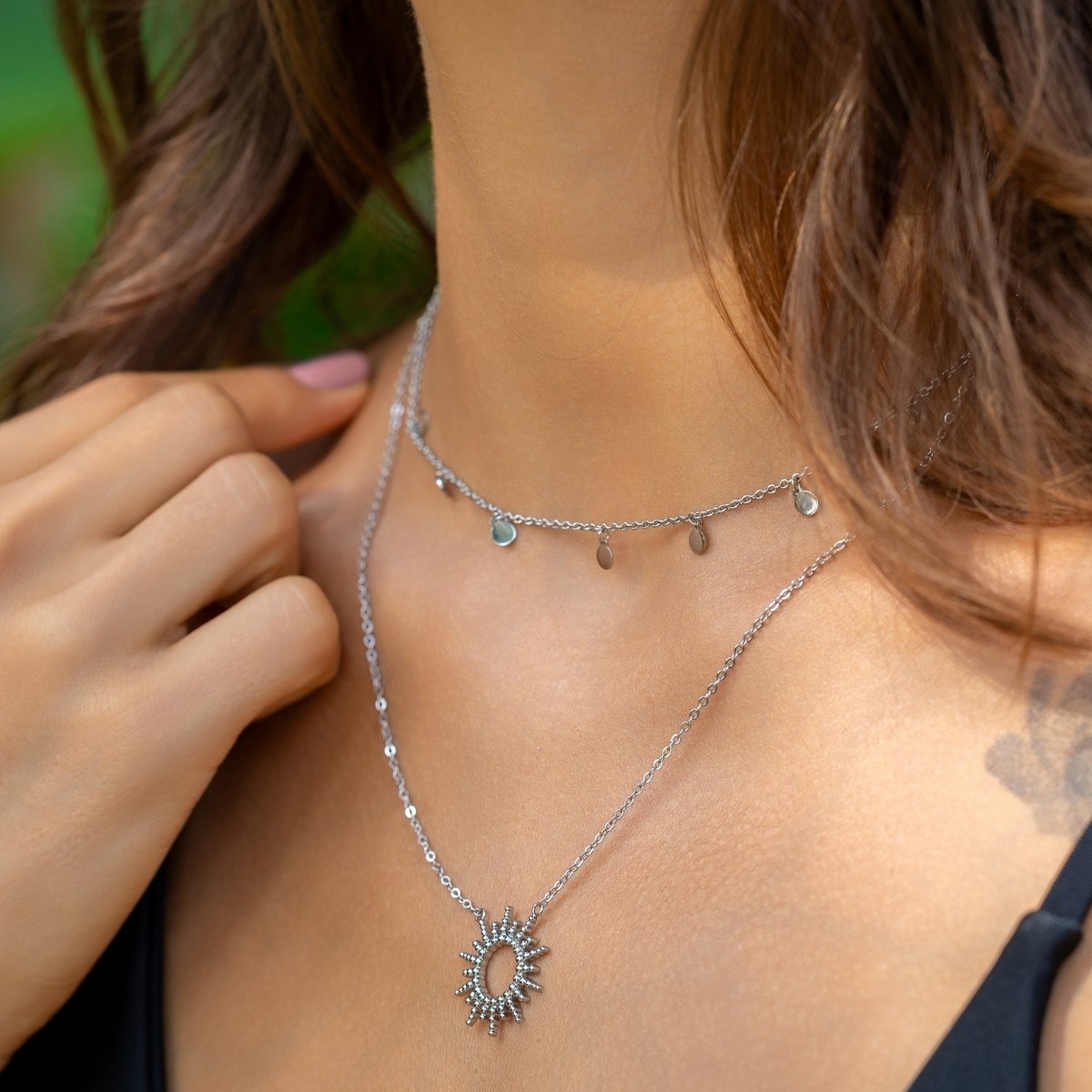 EVANIA Necklace Silver