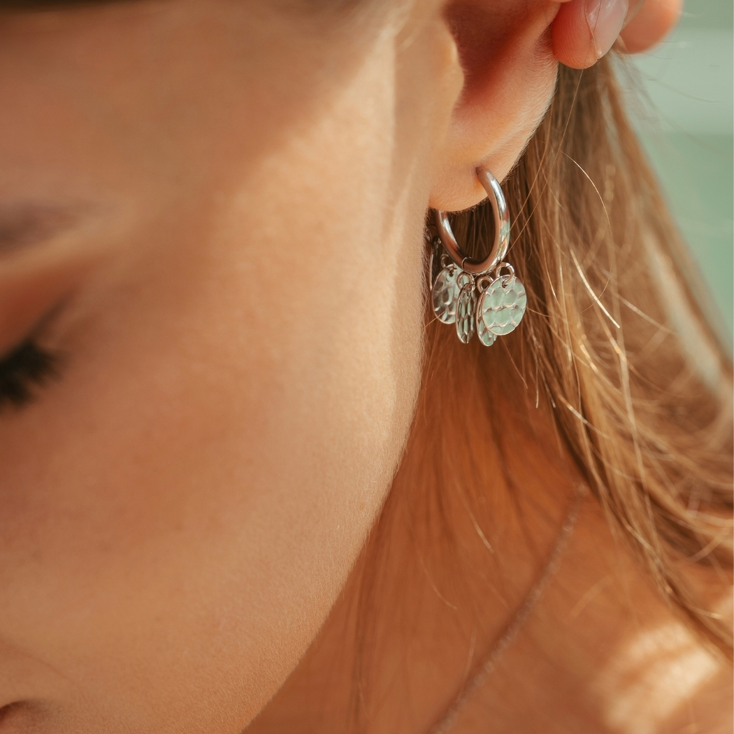 ANNA Créoles | Boucle d'oreille Argent