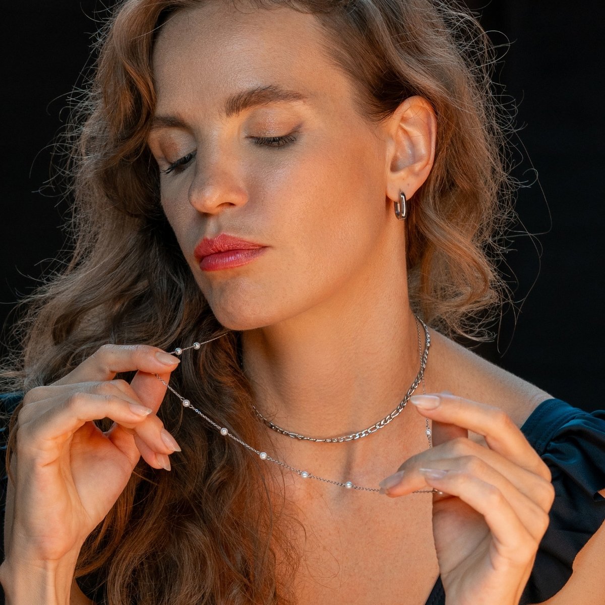 NAYLA Necklace Silver
