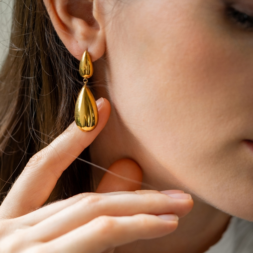 AMALIA Studs | Earring Gold