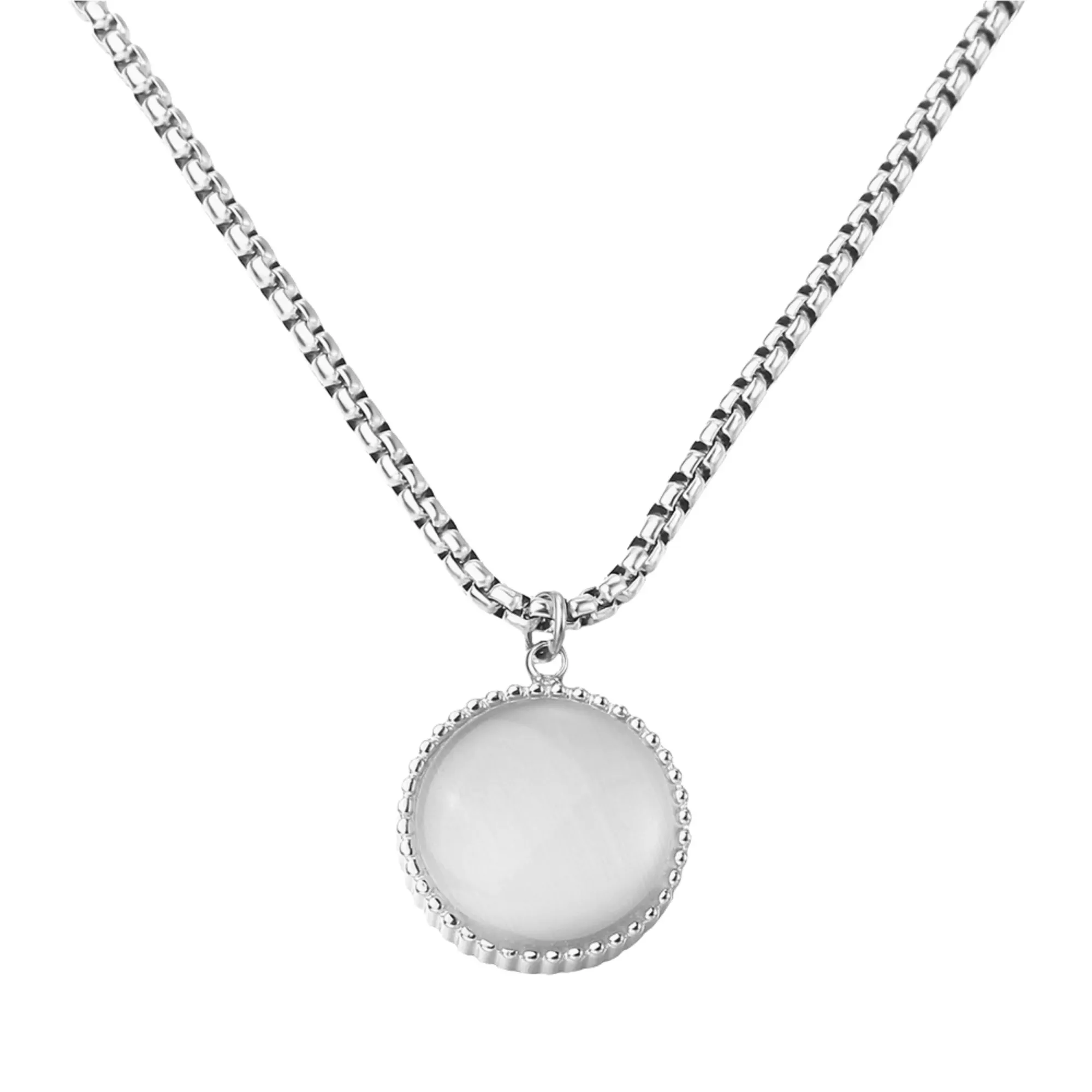LUNA Halskette Silber
