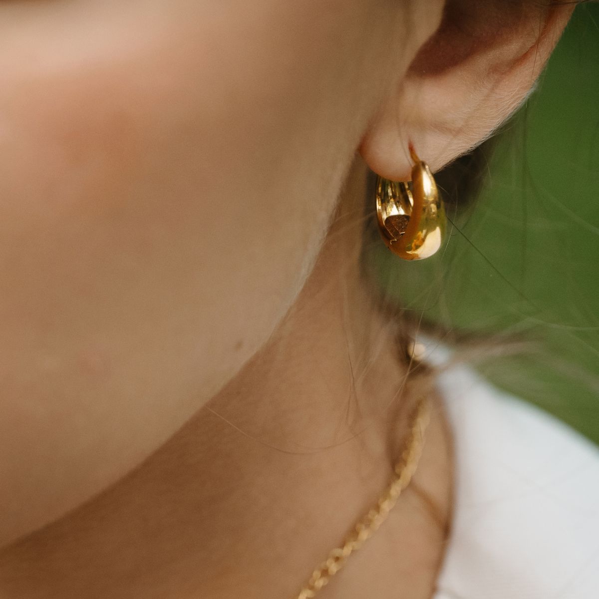 CHARLOTTE Creolen | Ohrring Gold