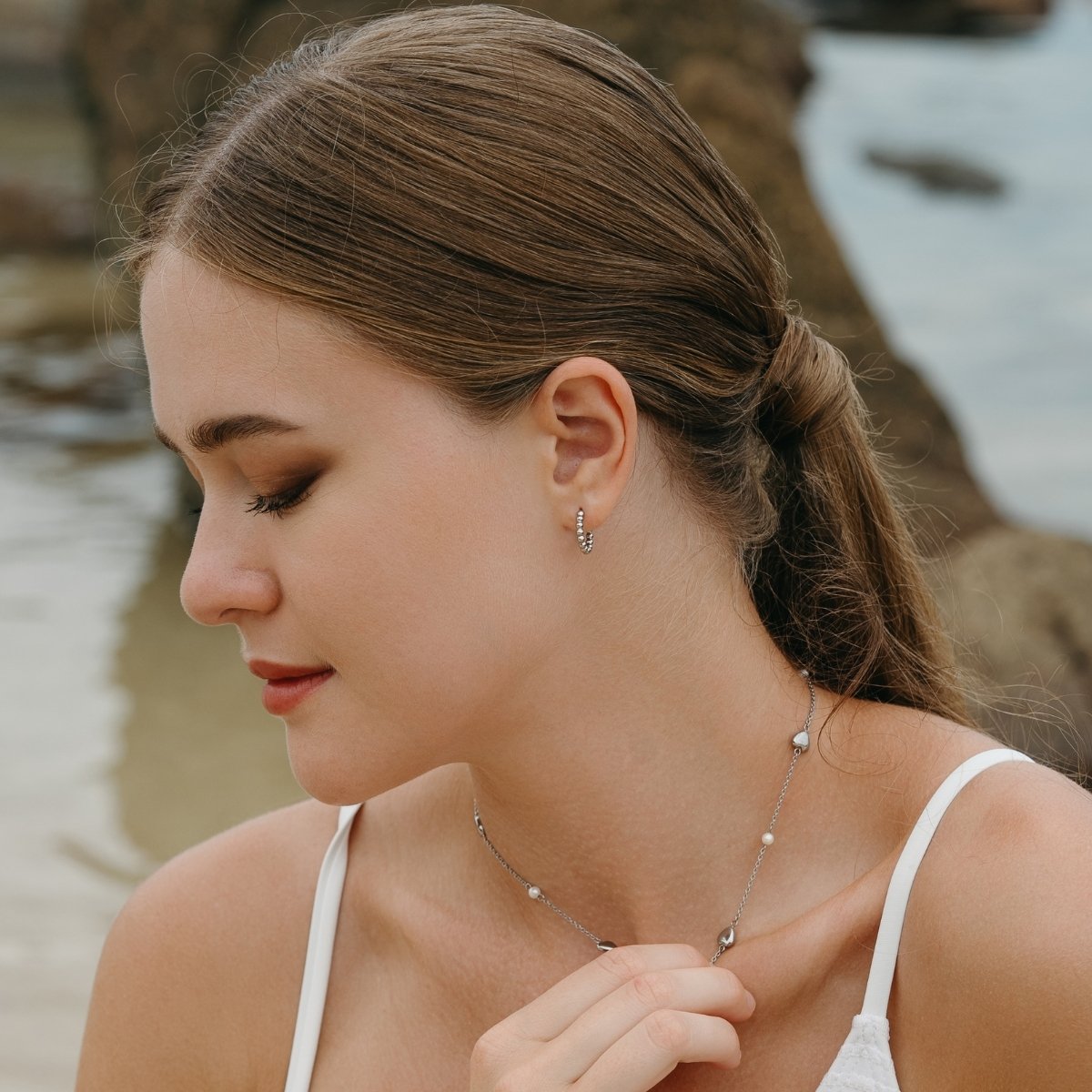 ELLE Necklace Silver
