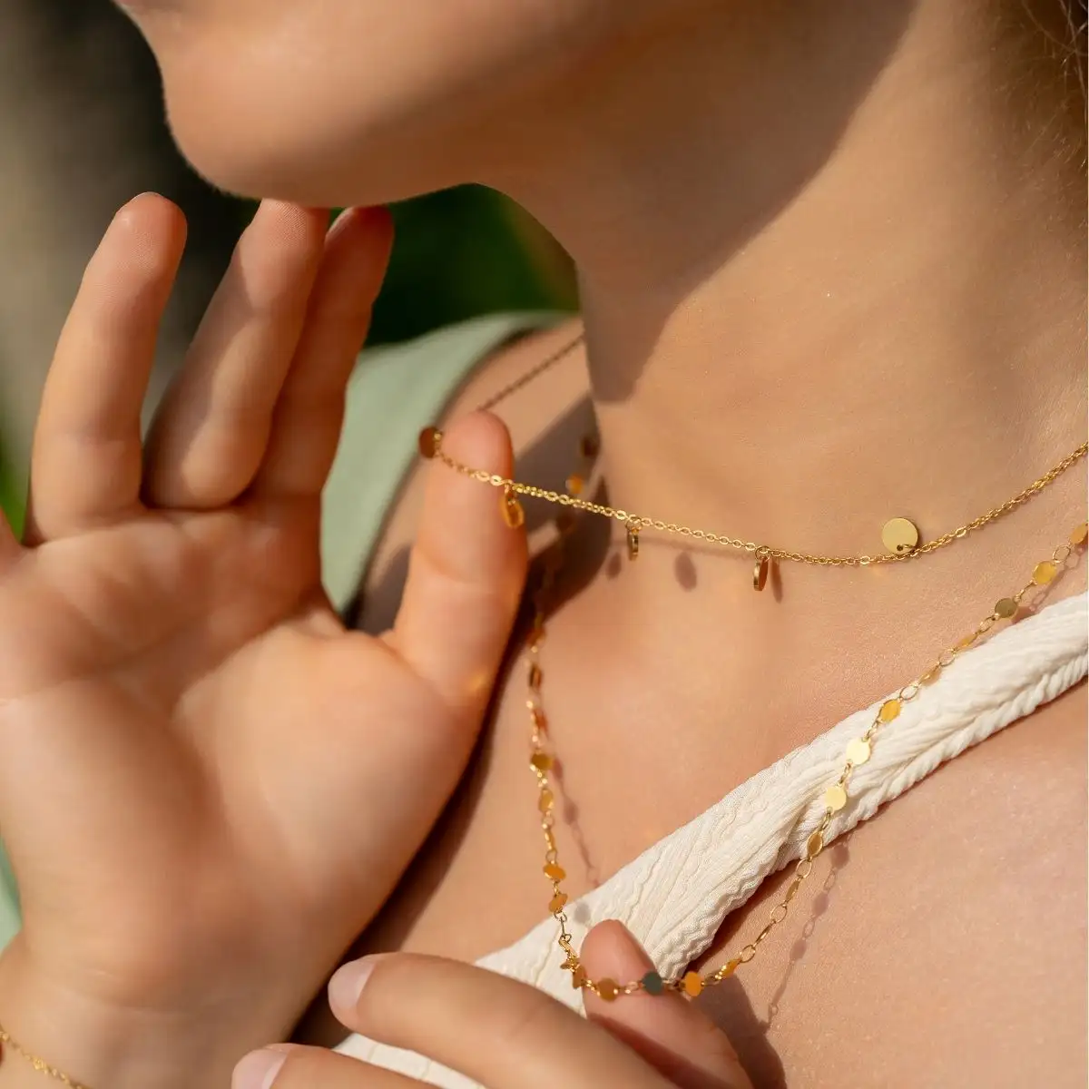NIVA Necklace Gold