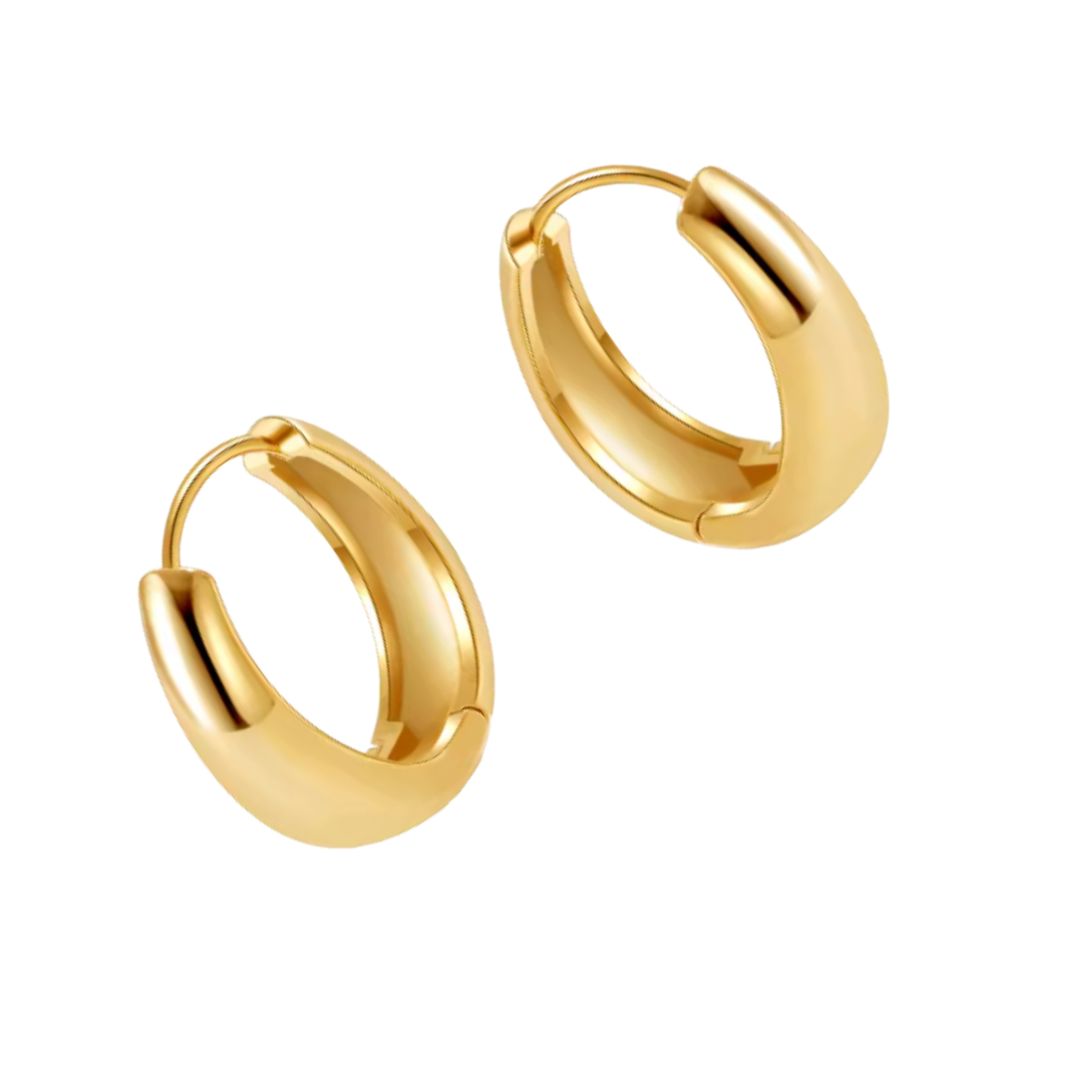 CHARLOTTE Creolen | Ohrring Gold
