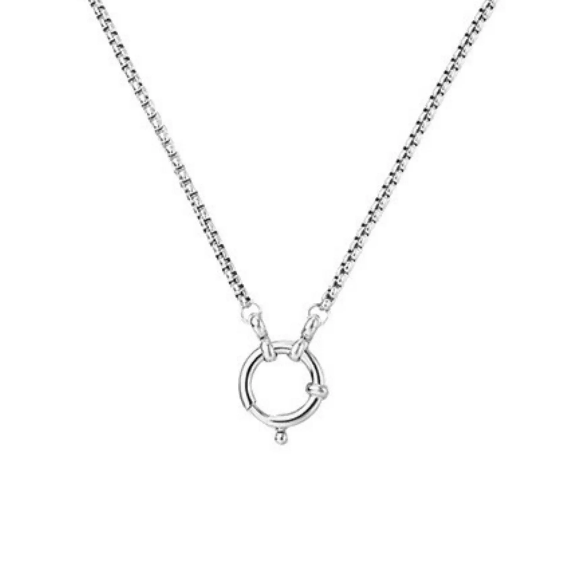 NILA Necklace Silver