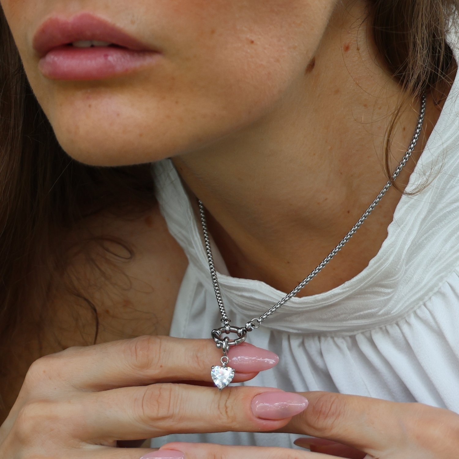 HEART Charm Silver