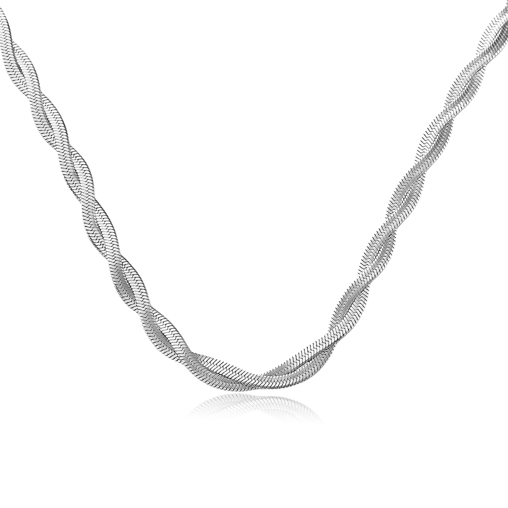 AVA Necklace Silver