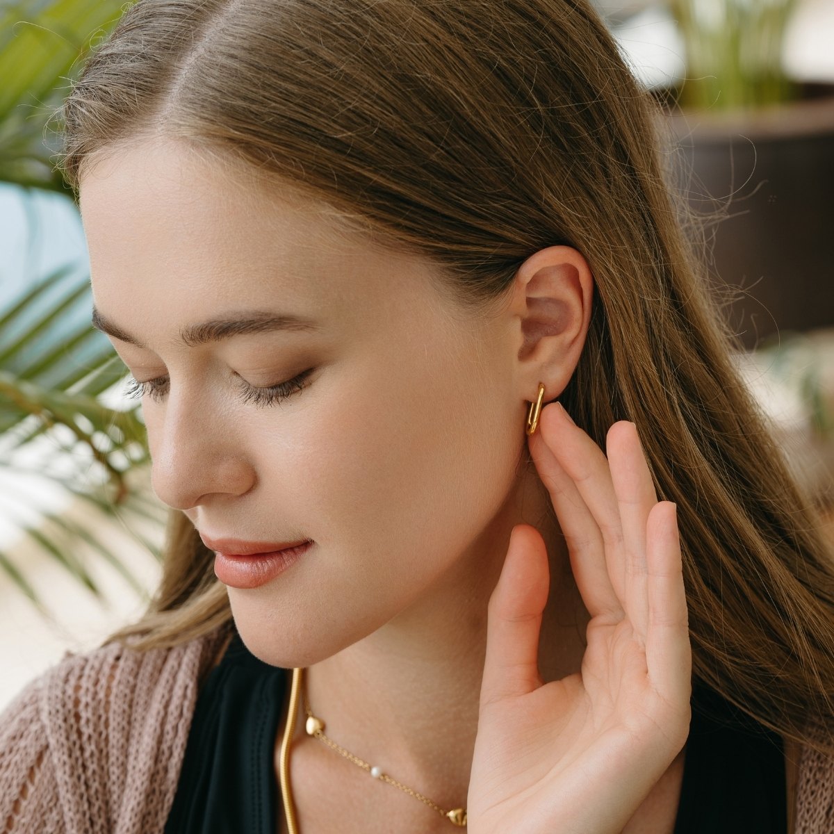 CLEA Earring Gold