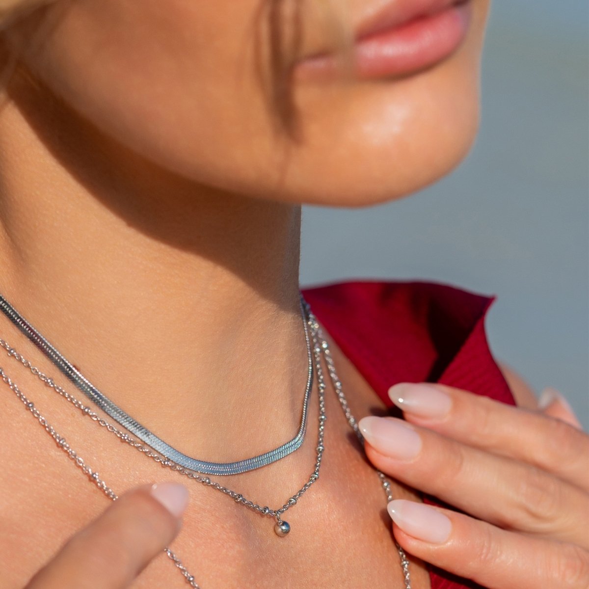 YANI Necklace Silver