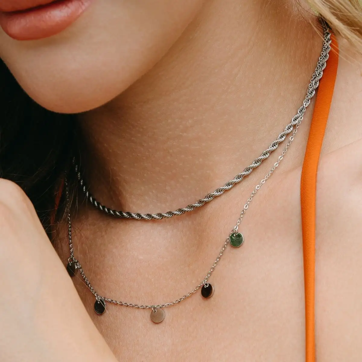 NIVA Necklace Silver