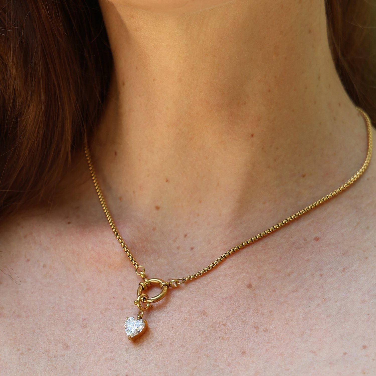 HEART Charm Gold