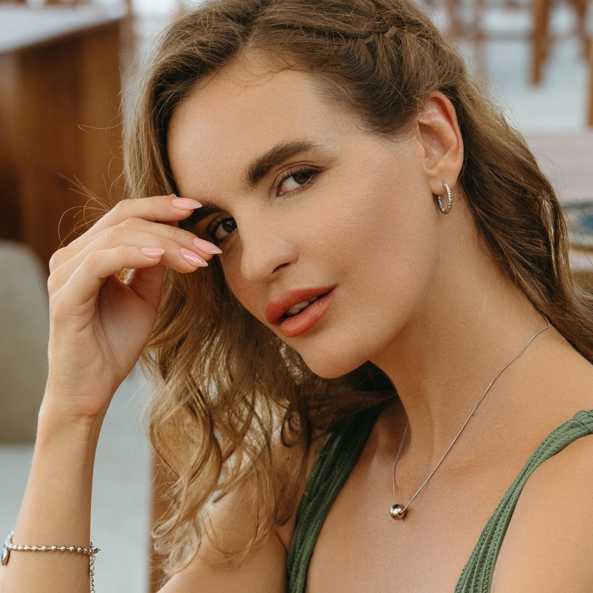 NERISA Necklace Silver