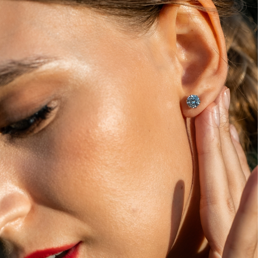 STELLA Clous | Boucle d'oreille Argent